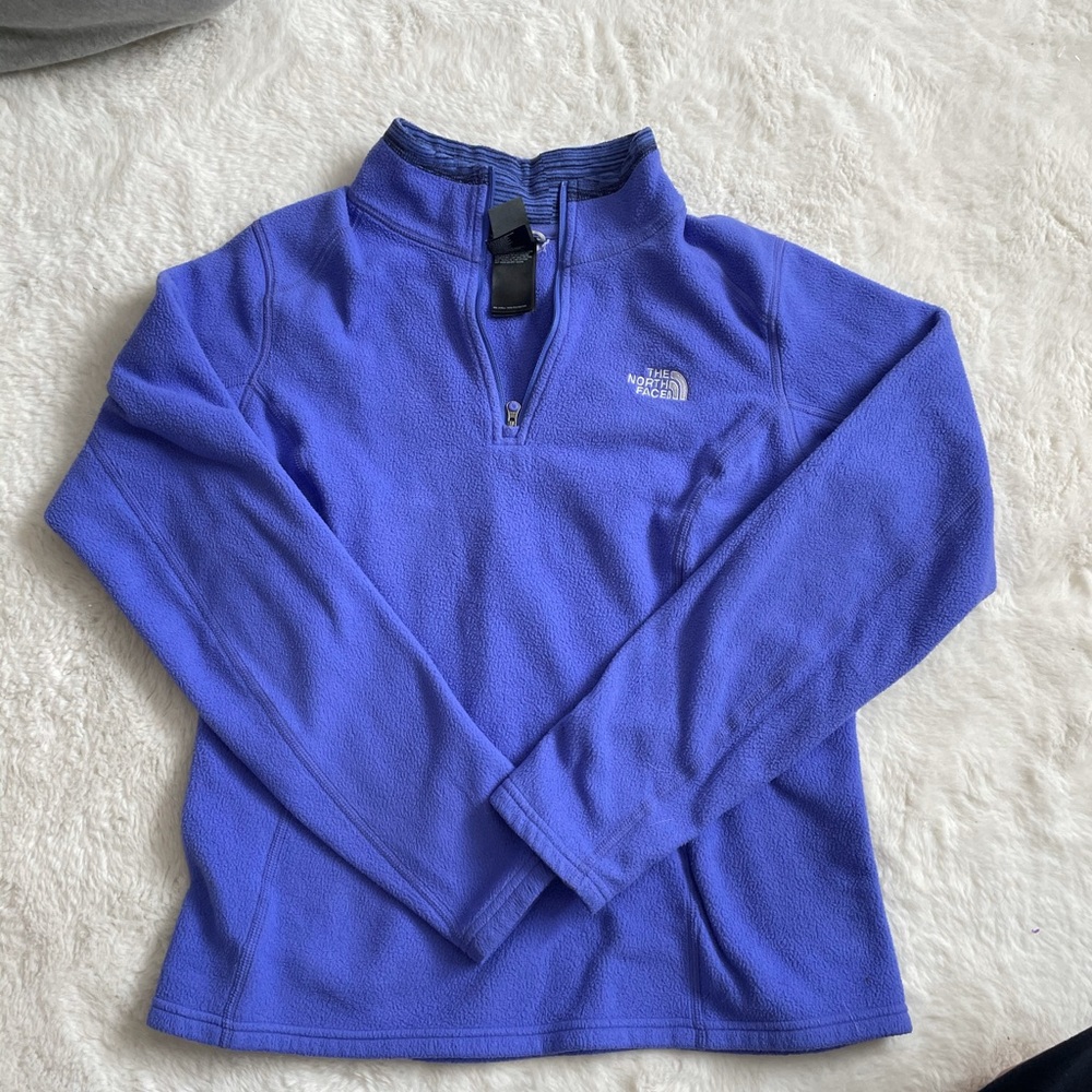 Purple North Face pullover
